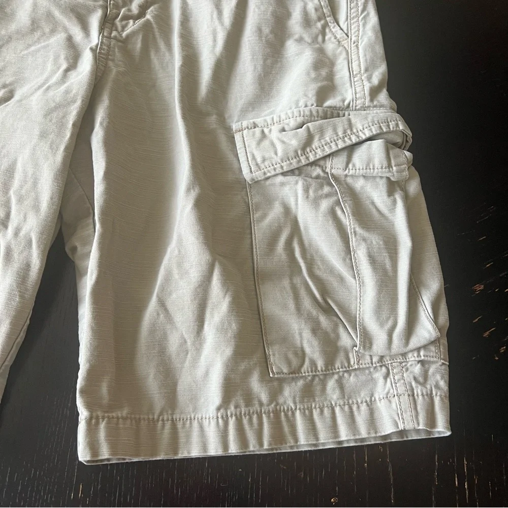 Amplify Men's Casual Cargo Shorts - khaki tan